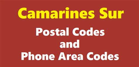 Camarines Sur ZIP Codes/Postal Codes and Phone .